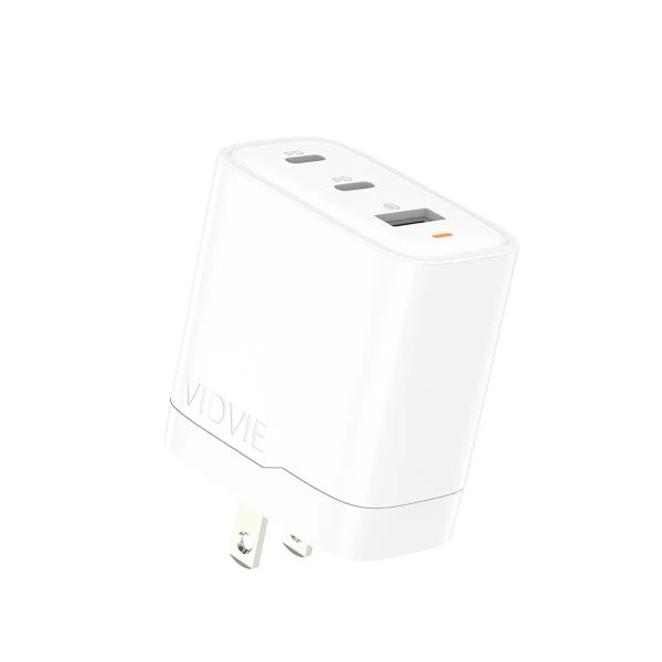 VIDVIE PLM366 — 66W Dual Type-C & USB PD Fast Charger