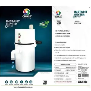 CHASE Water Gyser