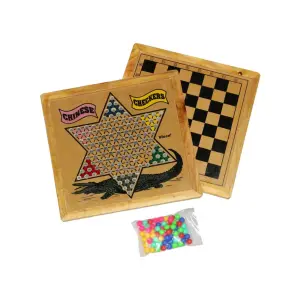 Chess And Chinese Checkers Board Game