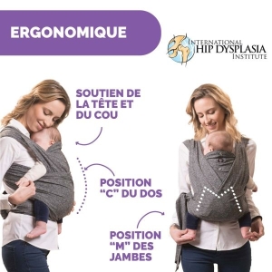 CHICCO BOPPY COMFYFIT EVOLUTION BABY CARRIER GREY