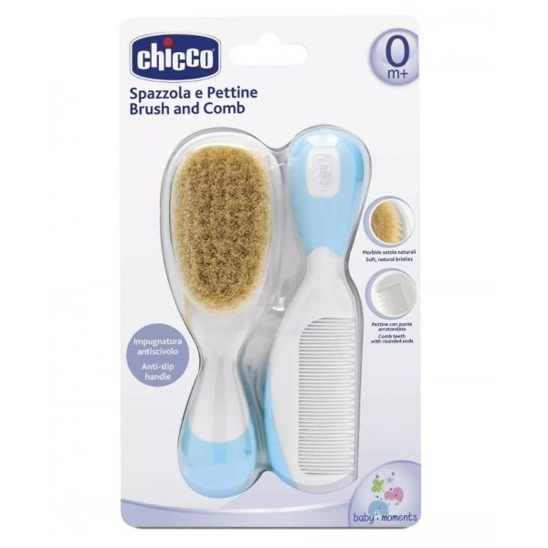 Chicco Brush And Comb Light Blue - Image 3