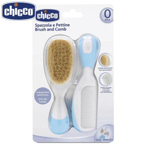 Chicco Brush And Comb Light Blue