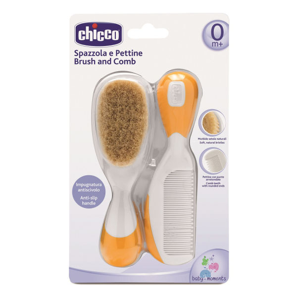 Chicco Brush And Comb Orange - Image 2