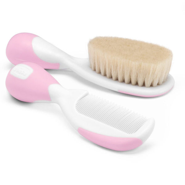 Chicco Brush And Comb Pink - Image 3
