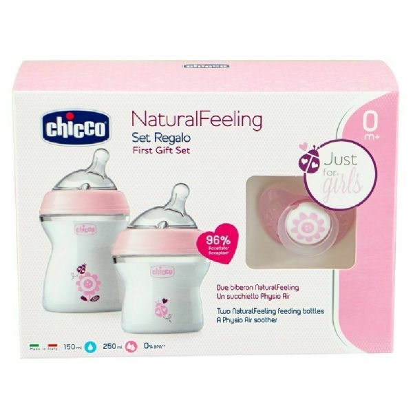 Chicco Gift Set Natural Feeling For Girls - Image 2