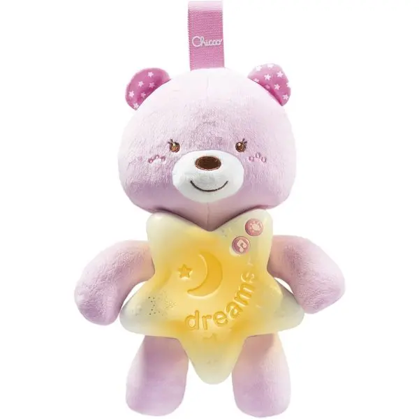 Chicco Toy First Dreams Goodnight Bear Pink - Image 3