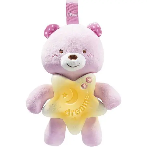 Chicco Toy First Dreams Goodnight Bear Pink - Image 2