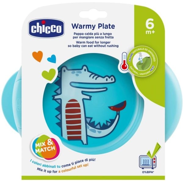 Chicco Warmy Boy Warmy Plate 6 Months+ - Image 2