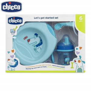 Chicco Weaning Set For Boy 6m+