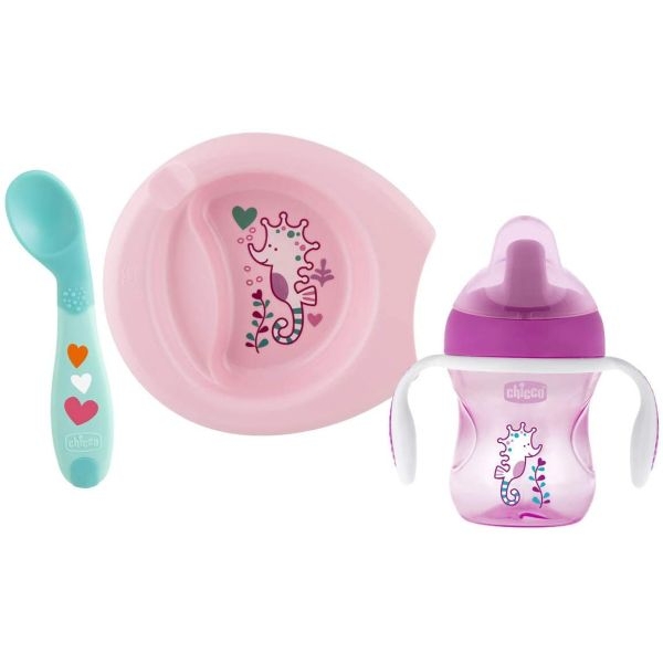 Chicco Weaning Set For Girl 6m+ - Image 2