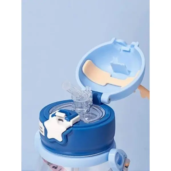 Children Straw Water Bottle Drinking Anti Fall Leakproof Portable - Image 5