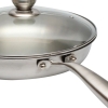 Chrome Color Tanani 3 Ply Stainless Steel Fry Pan