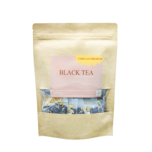 Chrysanthemum Black Tea Natural Flower Blend For Eye Health, Detox and Refreshment - Suiro Teas 30 Tea bags