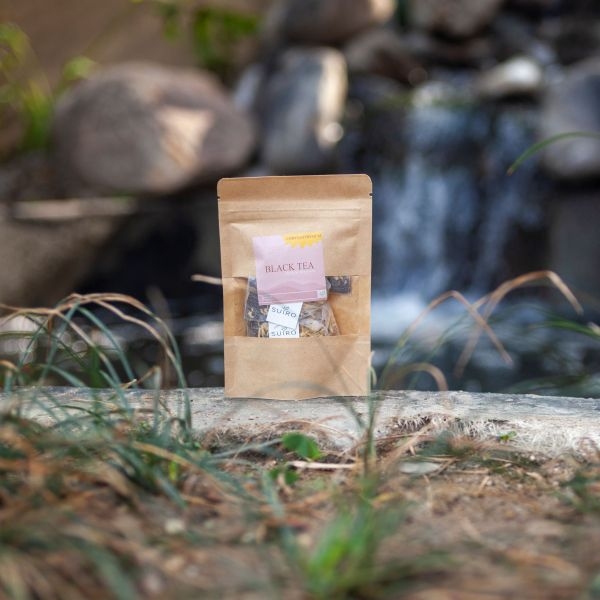 Chrysanthemum Black Tea Natural Flower Blend For Eye Health, Detox and Refreshment - Suiro Teas 5 Tea bags - Image 2