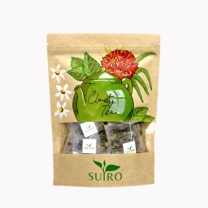 Clarity Herbal Tea For Weight Loss, Heart Health, Healthier Skin, Increase Immunity, Reduces Inflammation, And Detoxification - 25 Tea Bags - Suiro Teas