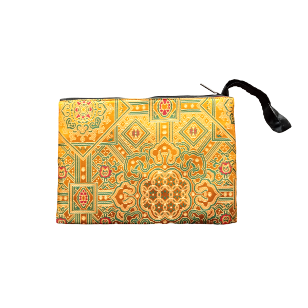 Classic Chinese Brocade Handbag Made In Nepal - Image 2