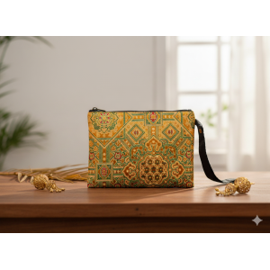 Classic Chinese Brocade Handbag Made In Nepal