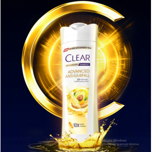 CLEAR Advanced Anti Hairfall Anti-Dandruff Shampoo Made In Thailand
