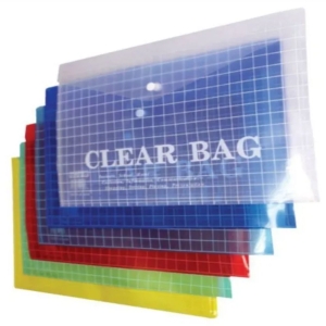 Clear Bag For A4 Size Papers (Pack Of 10)