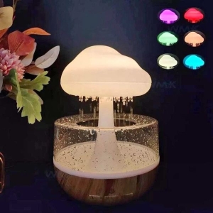 Cloud Rain Cute Water Drop LED Night Light For Anxiety and Stress Relief