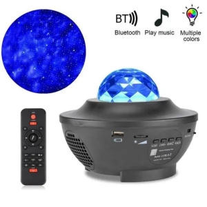 Colorful Projector Starry Sky Night with Bluetooth USB Music Player