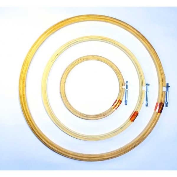 COMBO Embroidery Wooden Frame/Ring/Chakka/Hoops Kit Set Embroidery Hoops Round Wood Sewing Hoop Wood Sewing Hoop Cross Stitch Hoop Set for DIY Craft Sewing - Image 2