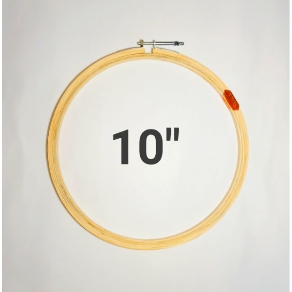 COMBO Embroidery Wooden Frame/Ring/Chakka/Hoops Kit Set Embroidery Hoops Round Wood Sewing Hoop Wood Sewing Hoop Cross Stitch Hoop Set for DIY Craft Sewing - Image 4