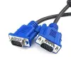 Combo Of Vga And Power Cable For Computer Cpu Monitor Cable