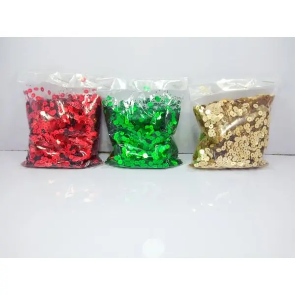Combo Sequins Sitara For Embroidery 100 Grams Packet 5MM - Image 2