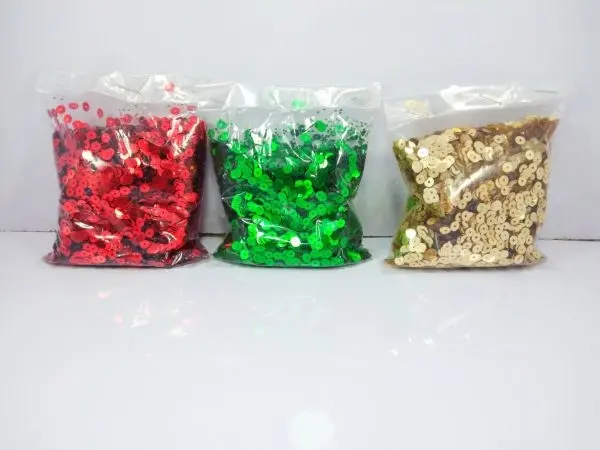 Combo Sequins Sitara For Embroidery 100 Grams Packet 5MM