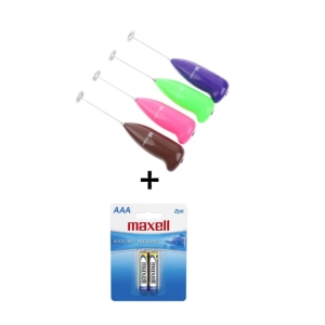 Combo Set of 1 Coffee Blender and 2 AA Alkaline Batteries