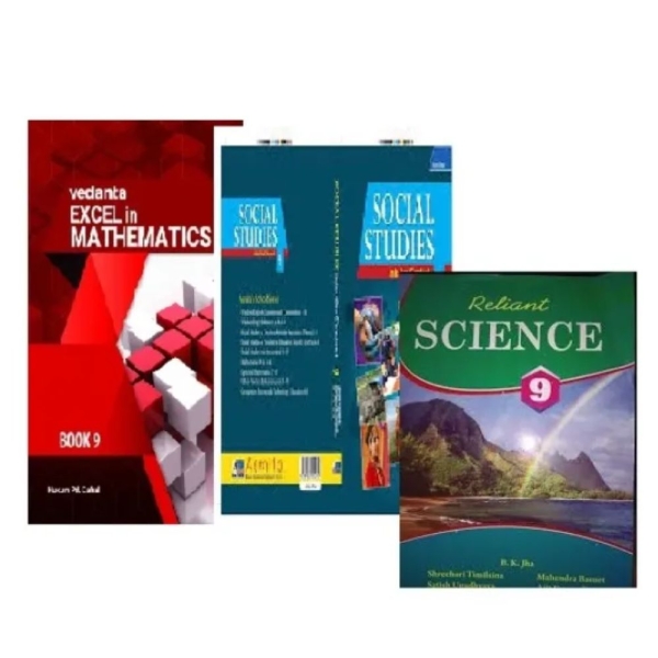 Combo Set Of Class 9 All course Book Of Riviera International Academy