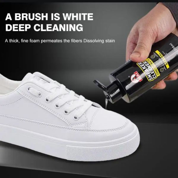 Comfort Corner - 200 ML Shoes Concentrate with 1 Premium Brush for Sneaker Cleaning | Shoes for Men | Shoes Accessories - Image 3