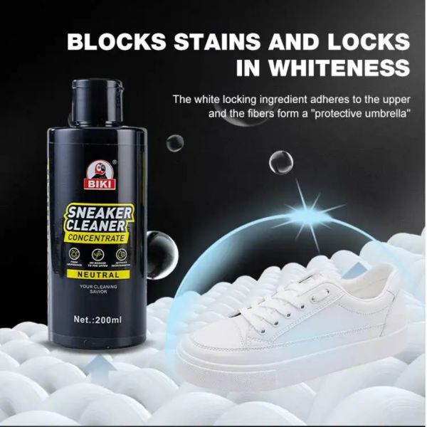 Comfort Corner - 200 ML Shoes Concentrate with 1 Premium Brush for Sneaker Cleaning | Shoes for Men | Shoes Accessories - Image 5