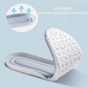 Comfortable orthopedic shoe insoles