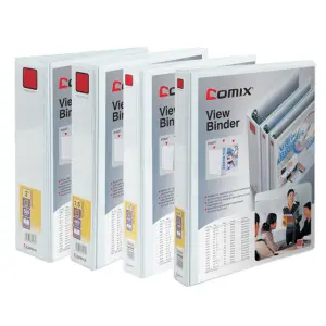 Comix 3 Inch 3 Ring view Binder/ Three Ring Binder from Mitrata