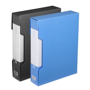 Comix A4 100 Pockets Display Folders Presentation Book -TNF100AK