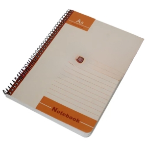Comix A5 Spiral Note Book (Orange)