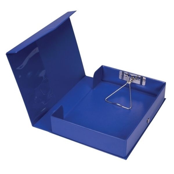 Comix Box File With Clip/ Item No. A1236/ A4 Sized PVC Box File/ thickness 55MM By Mitrata - Box File | - Image 3