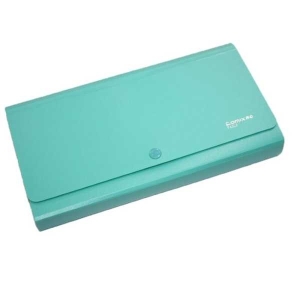 Comix Cheque Book Holder Folder/ MIni Harmonium File For Cheque Books and Bills By Mitrata - Bill Holder |
