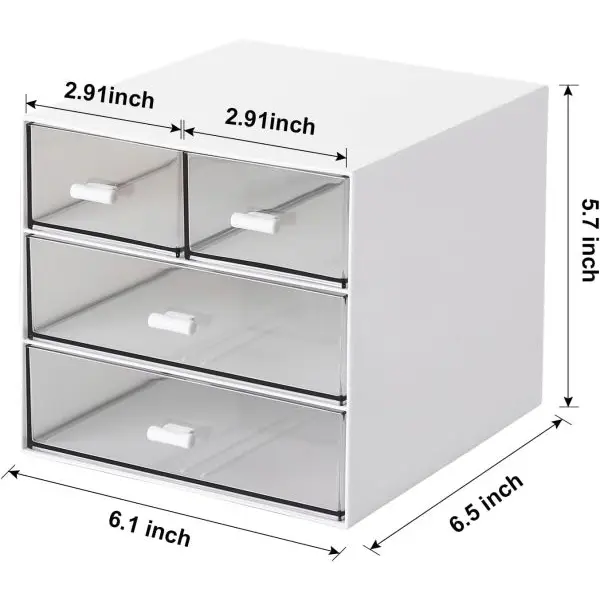 Comix Desk Organizer with Drawer, Desk Storage Box with 4 drawers By Mitrata - Image 3