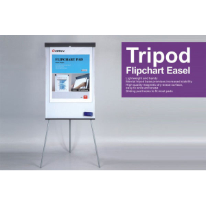 Comix Flip Chart Board Tripod Easel 2ftX3ft (Model No. BM9866A)