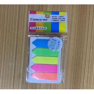 Comix Index Page Flags Neon Color Sticky Tabs (Multi-Color Set)