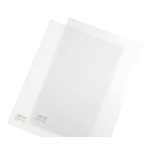 Comix L-Shape Folder E10-1 – Set of 50 | Transparent Document File for Office & School