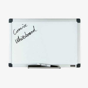 Comix Magnetic Dry Erase White Board 3ftX4ft (Model No. BO9012) White board by Mitrata