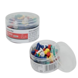 Comix Multi Color Push Thumb Tracks B4023 For Notice Board (80 Pcs)