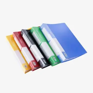 Comix pocket file/ Clear File A4 -20 Pocket