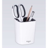 Comix White Color Pen Stand / Round Pen Stand / Pen Cup / Pen Holder BY Mitrata