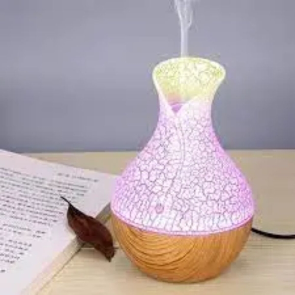 Cool Mist Humidifier Vase Air Purifier With Whisper Quiet Operation Led Night Light Functions - Image 2