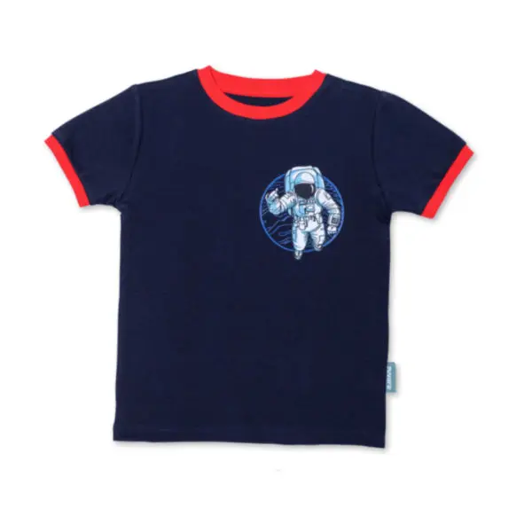Cotton T-shirt and shorts for Boys (Astronaut) - Image 2